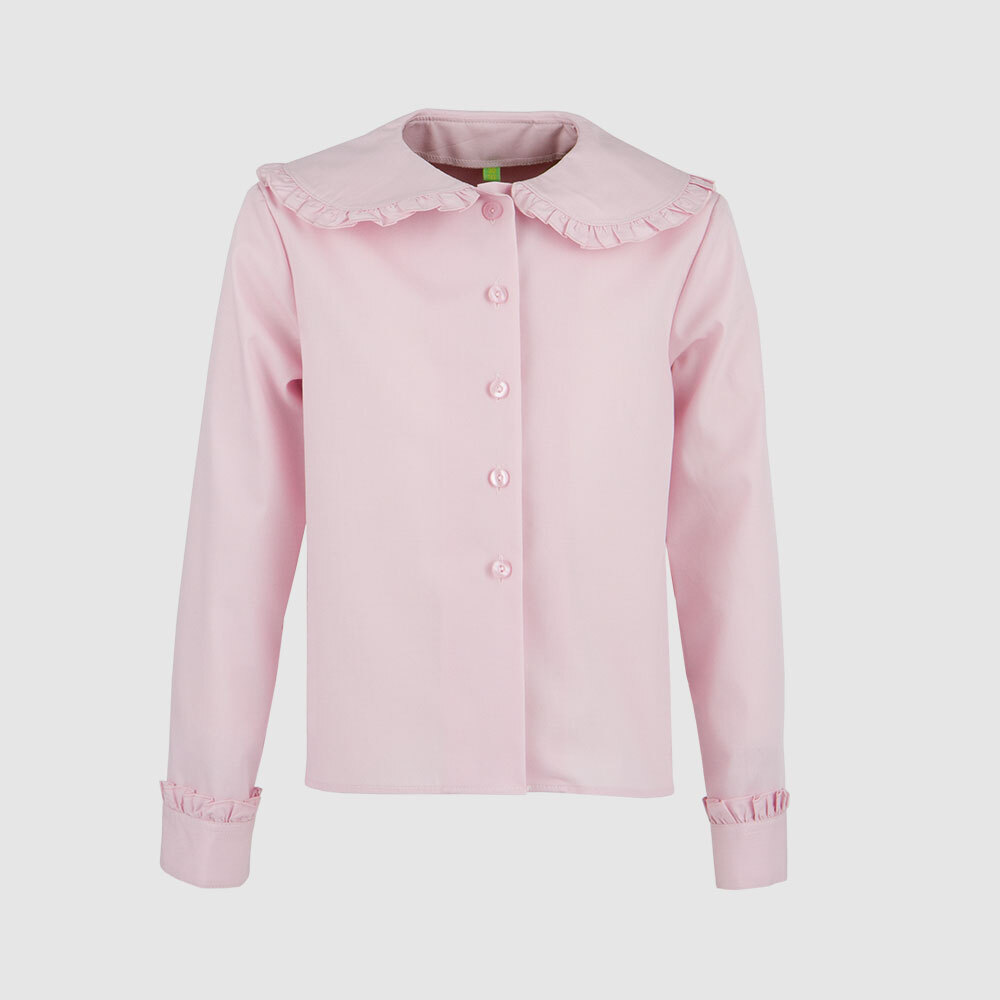 Блузка с фигурными кокетками