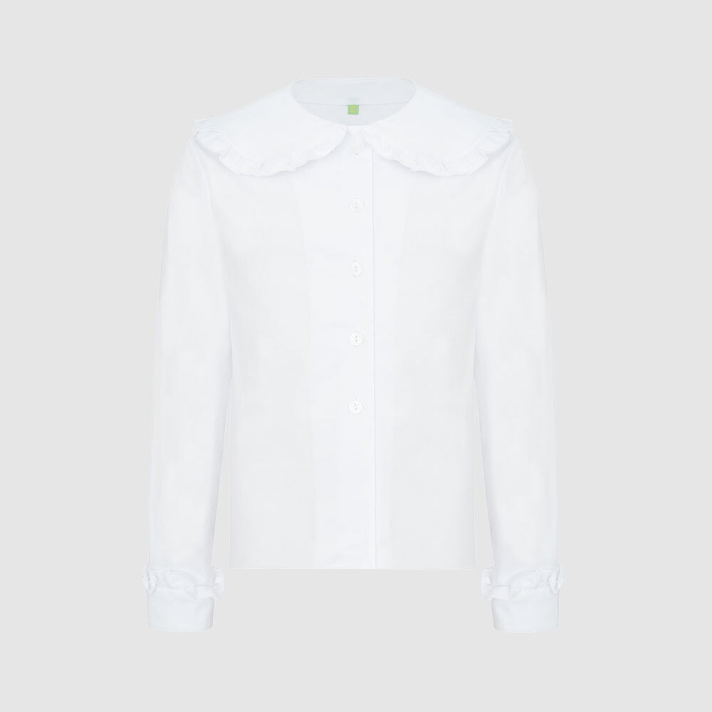 Блуза с оборками