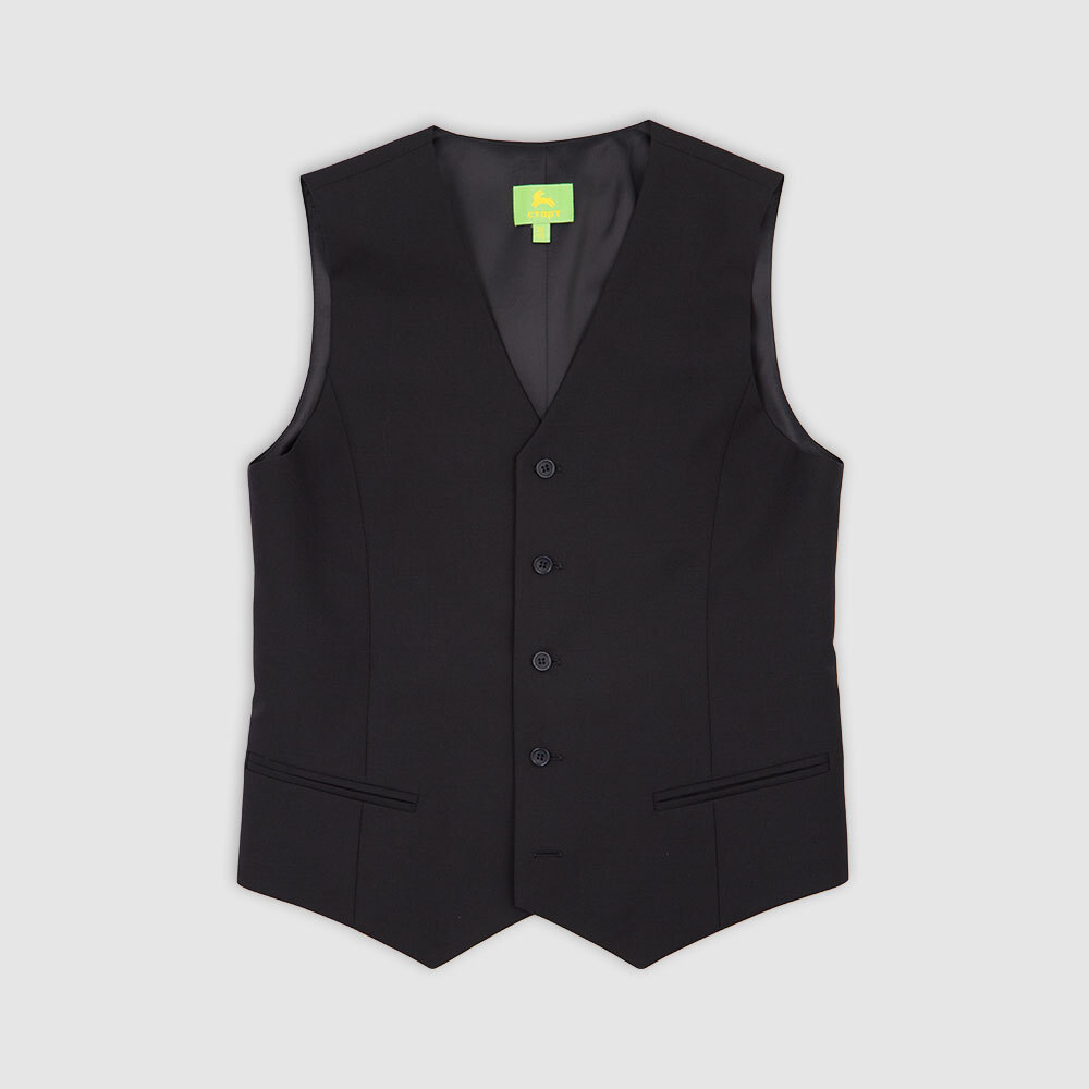 Жилет с увеличенным объемом в области талии