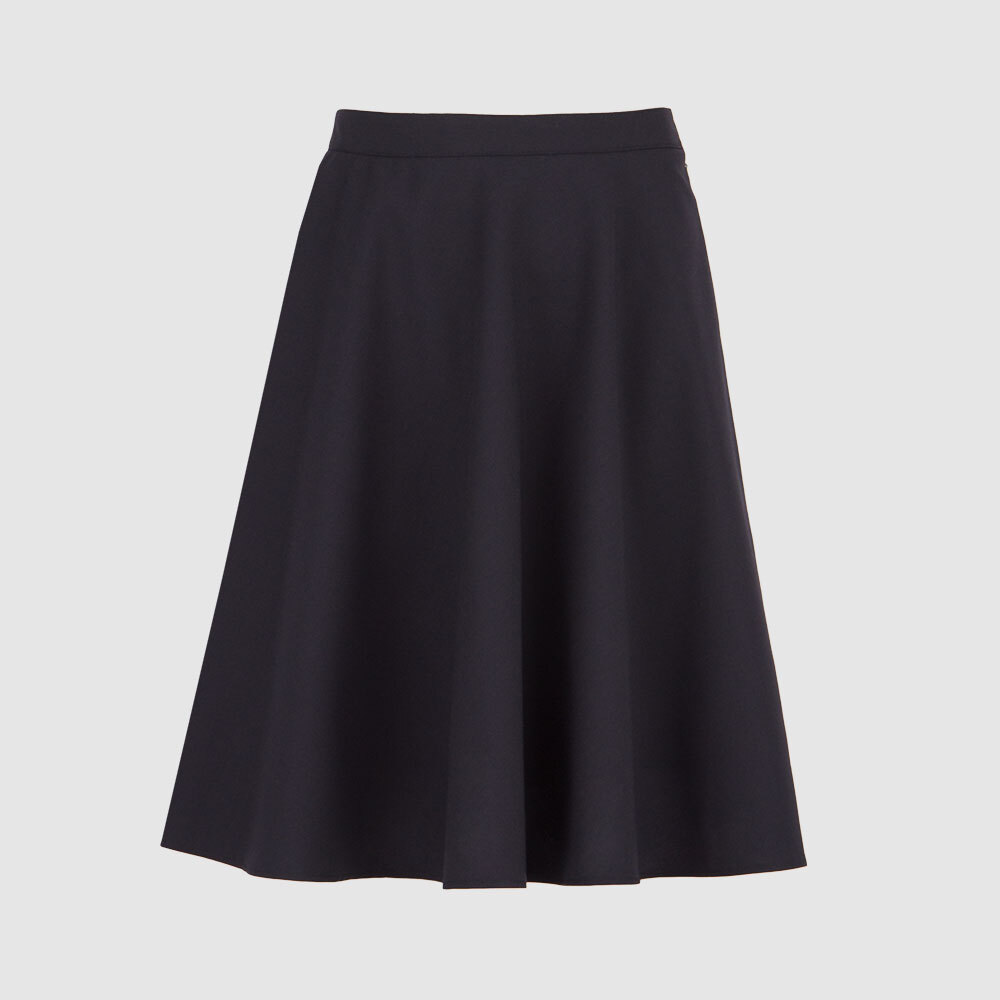 Юбка на кокетке с плиссировкой