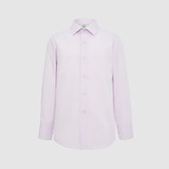 Рубашка классическая из 100% хлопка, с карманом, розовый цвет