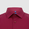 Классическая рубашка , бордовый цвет