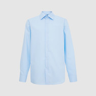 Рубашка увеличенного объема, голубой цвет
