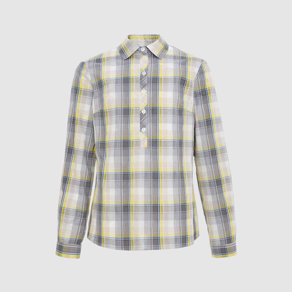 Блузка с бантом и кружевом