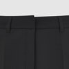 Классические прямые брюки на подкладке, черный цвет