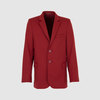  Пиджак полуприлегающего силуэта, бордовый цвет