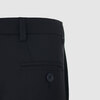 Зауженные брюки, на подкладке, темно-синий цвет
