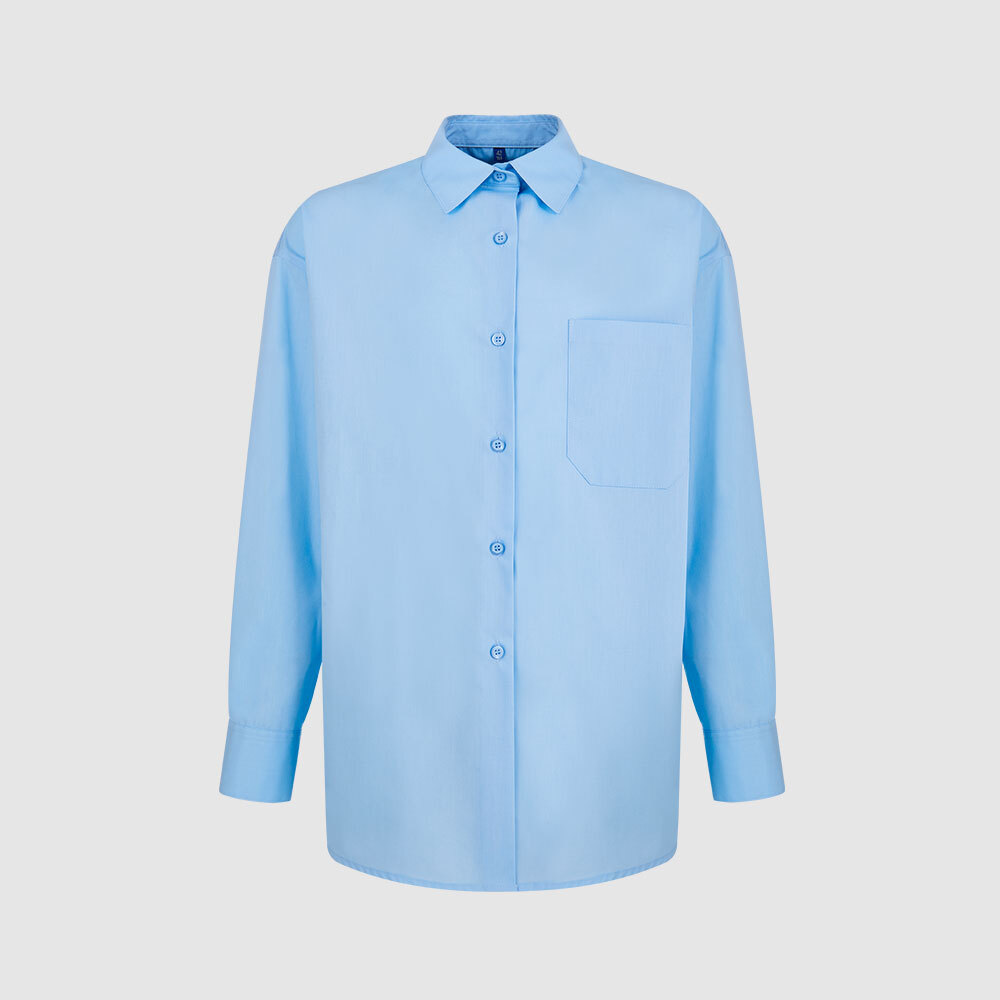 Блузка с широким воротником