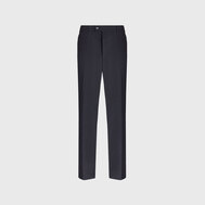 Зауженные брюки из ткани повышенной износостойкости, на подкладке, черный цвет