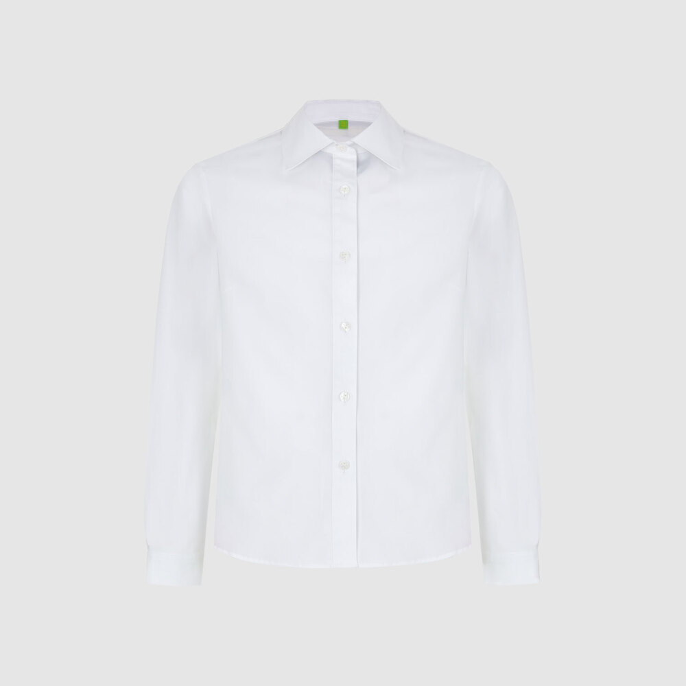 Блузка полуприлегающего силуэта